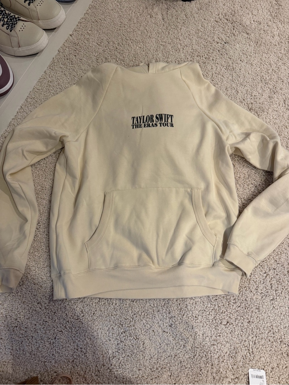 Taylor Swift Cream 'The Eras Tour' Crewneck Pullover